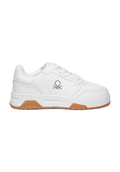 United Colors Of Benetton Benetton Bnı-11220 Kadın Klasik Sneaker Beyaz Beyaz