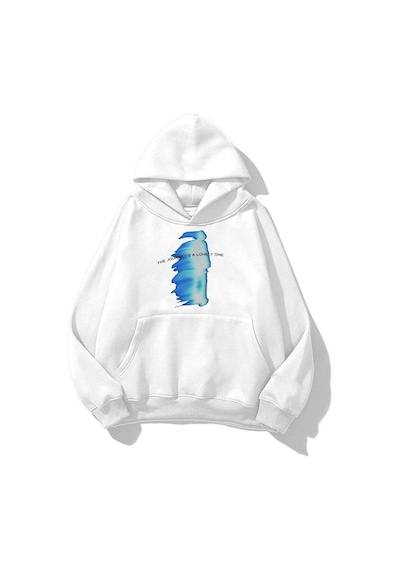 Startmore Unisex Journey Sweatshirt Hoodie Siyah Beyaz