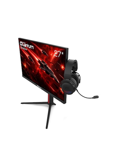 Quantum Gaming Shadow Mg27b-b 27" 300hz 1ms Pivot Kulaklık Tutacaklı Ips Gaming Monitör  Ölü Pixel li
