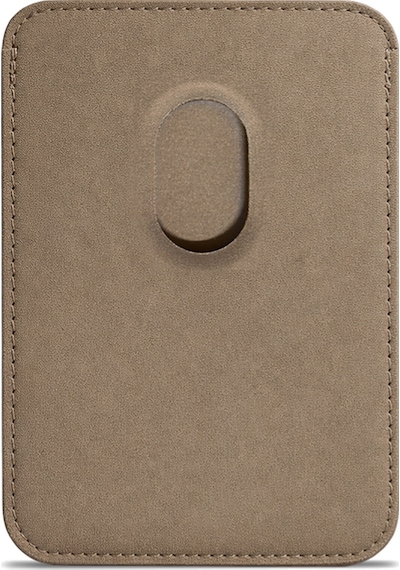 Lunex Premium Süet Magsafe Kartlık Sandstone Beige Apple Uyumlu iPhone 13 Mini Sandstone Beige