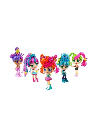 Silverlit Curli Girls Bebek Ve Hayvan 2'li Set, Rosli Ve Koda, Magicurl Saç Özellikleri P38949s4713