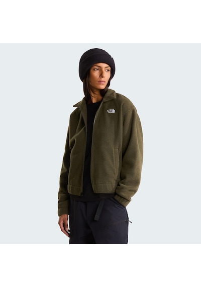 The North Face W Fleece Collared Jacket Kadın Ceket Nf0a8j6kjns1 Yeşil