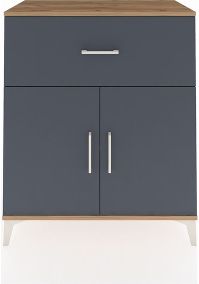Hyperion Şifonyer Tek Raflı Tek Çekmeceli 2 Kapaklı 88x44x106... Çam
