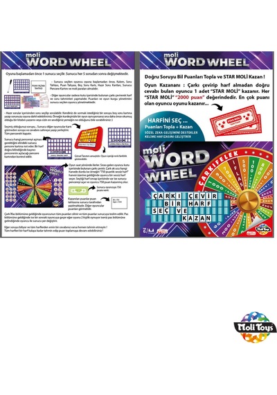 Word Wheel Çarkı Felek Oyunu
