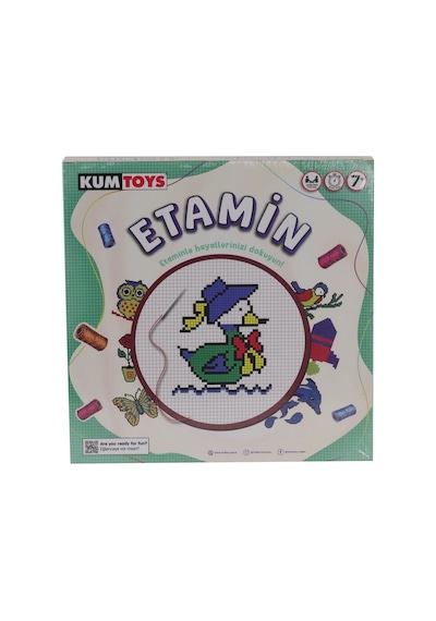 Km5072 Kumtoys Etamin Set - Temz-888436 1 Adet