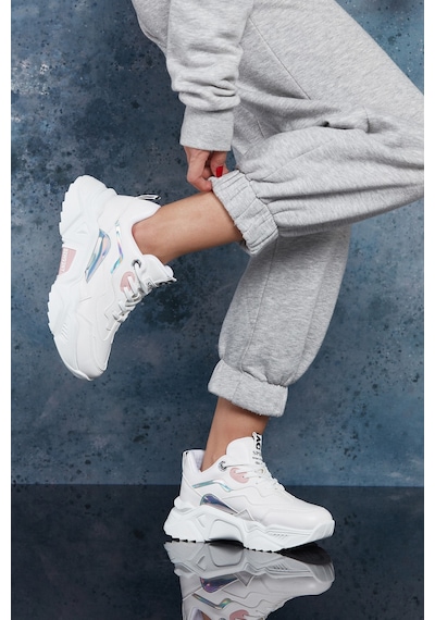 Dark Seer Ds.pmd239k2110 Sneaker 2025 Kadın Beyaz-pudra