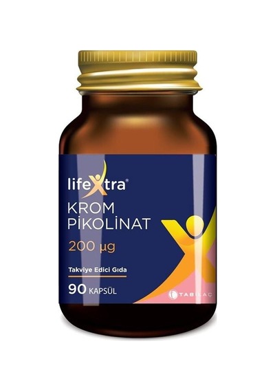Lifextra Krom Pikolinat  90 Kapsül