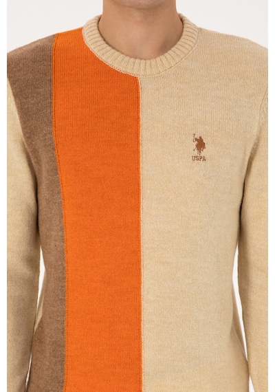 U.s. Polo Assn. Erkek Vanilya Kazak /triko 50314955-vr110 Vanılya
