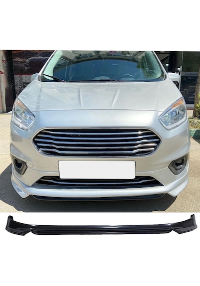 Ford Courier Abt Ön Ek Karlık Plastik Mat Siyah 2018 Ve Üzeri Makyajlı Kasa Karlık+bodykit+ek