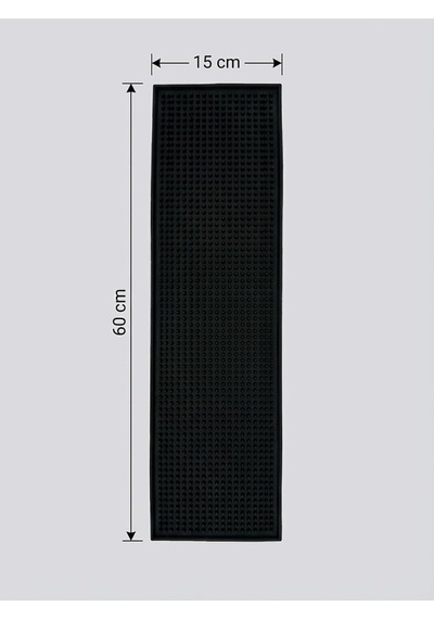 Siliconly Bar Mat 60x15 %100 Silikon Kaymaz Sıvı Tutucu Bardak/kafe/bar Diğer