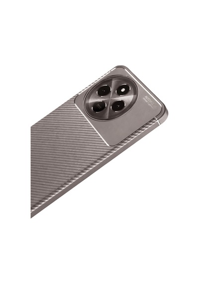 Newface Tecno Spark 30 Pro Kılıf Auto Focus Karbon Kapak - Gri gri