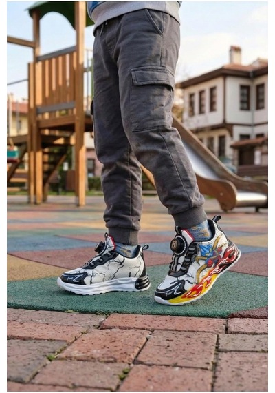 Vojo Kids Ortopedik Taban Kahraman Sneaker Spor Ayakkabı 267800001902 05 Beyaz