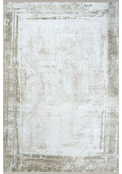 Hoom Rugs Bahar 3012 Yeşil Bordürlü Akrilik Halı