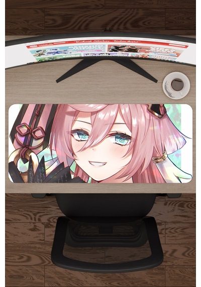 Yanfei Genshin Impact Anime Oyuncu V4 - 70x30 Xl Gaming Mouse Pad Fare Altlığı