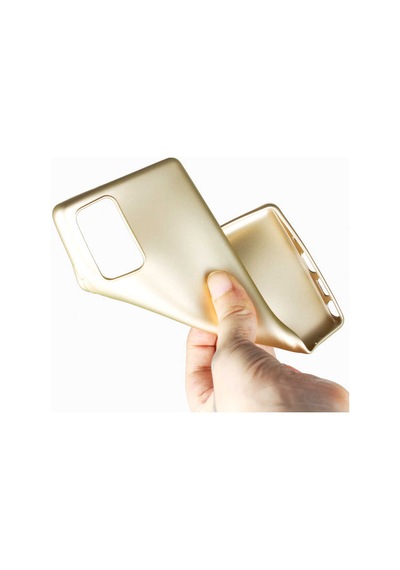 Galaxy Note 20 Kılıf Zore Premier Silikon Kapak Gold