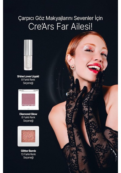 Yoğun Işıltılı, Prizmatik Yapılı Likit Far Shine Lover Liquid Shadow 08 Green Shimmer Diğer