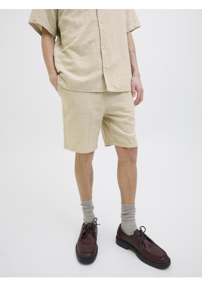 Jack & Jones Erkek Rahat Kalip Jogger Şort - Jaiden - 12274758 Safari