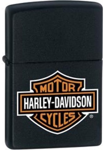 Zippo Çakmak 218hd H252 H-dvdsn Logo 3 Numara Siyah