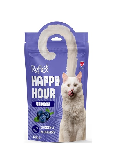 Happy Hour Üriner Sistem Tamamlayıcı Kedi Ödül Mamasi 60 Gr Tekli Paket