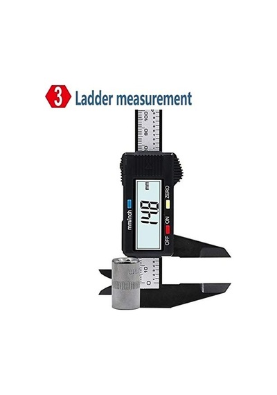 Dijital Kumpas, Mikrometre, Ölçüm Aleti, 15 Cm 6 İnç Elektronik Kumpas, Lcd Ekranlı Tam Ölçü, İnç Milimetre Dönüşüm