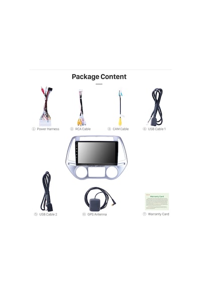Hyundaı İ20 Analog/dıgıtal Clımate 2008-2012 Multimedya Navigasyon Usb Kamera Carplayer