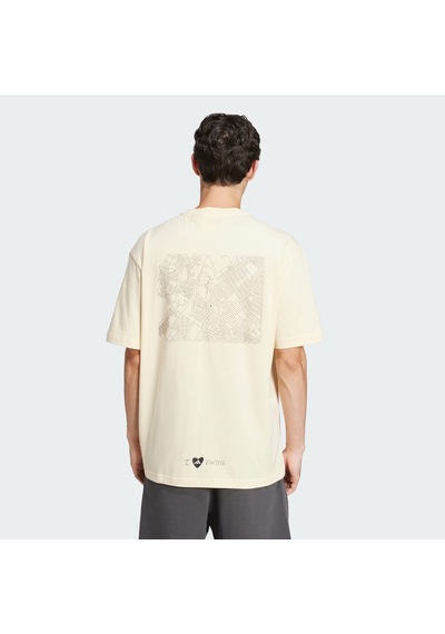 Adidas Jg0989 Graphıc Tee Erkek T-shirt Sarı