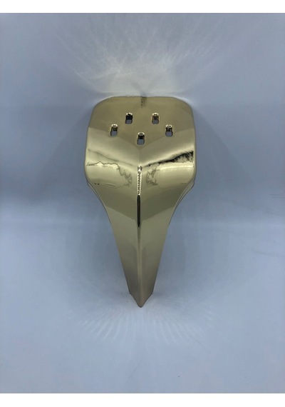 Karakoçaksesuar Plastik 15 CM Gold Kaplama Koltuk Mobilya Ayağı 4 Adet