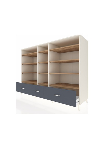 Kronos Dolap 12 Raflı 3 Çekmeceli 220x59x163 Aytaşı-çam/antrasit Aytaşı-çam/antrasit Kronos Dolap 12 Raflı 3 Çekmeceli 220x59x163 Aytaşı-çam/antrasit Aytaşı-çam/antrasit