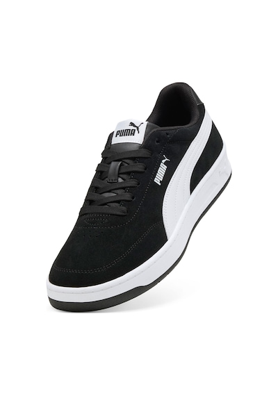 Puma Court Classic Clean Sd Siyah Erkek Sneaker SİYAH-BEYAZ
