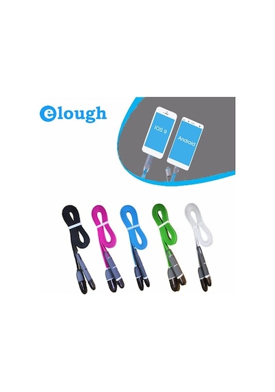 Micro Usb Şarj Kablosu Çift Başlı