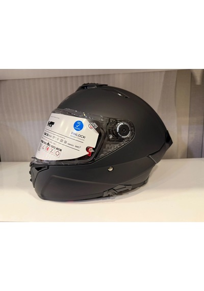 Kask Mt Thunder 4r Sv Pure Mat Siyah