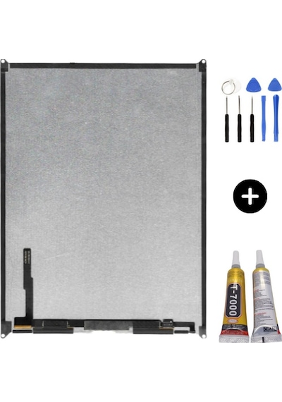 Apple Uyumlu iPad Air 1.nesil A1474-a1475-a1476 Servis Lcd İç Ekran + Montaj Seti