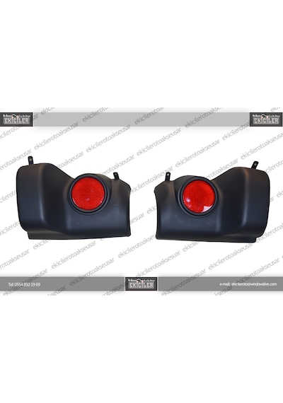 Ekiciler Mıtsubıshı L-200 Arka Tampon Ucu Set 06-15