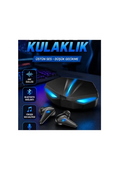 Anc Bluetooth 5.0 Oyuncu Kulaklığı 3d Ses Ipx5 00