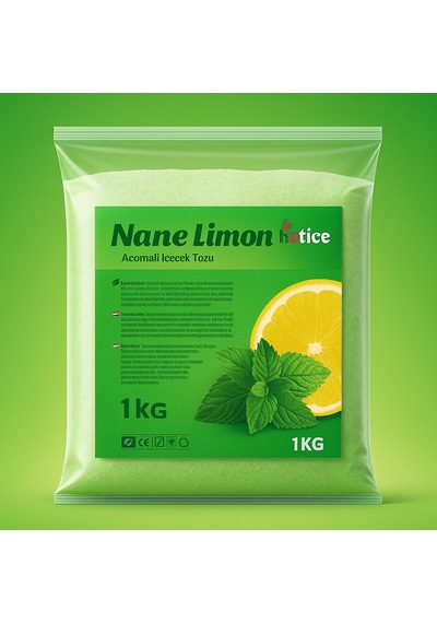 Hotıce Nane Limon Aromalı İçecek Tozu 1 KG