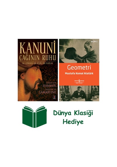 Kanuni Çağının Ruhu + Geometri + Dünya Klasiği Hediye