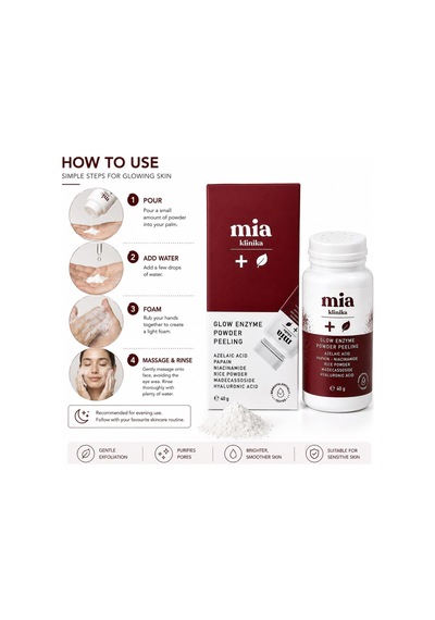 Glow Enzyme Powder Peeling Yüz Temizleyici 40g