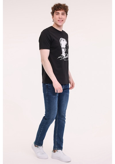 Kinetix Ul 11ata-y51 5fx Siyah Unisex Kısa Kol T-shirt SIYAH