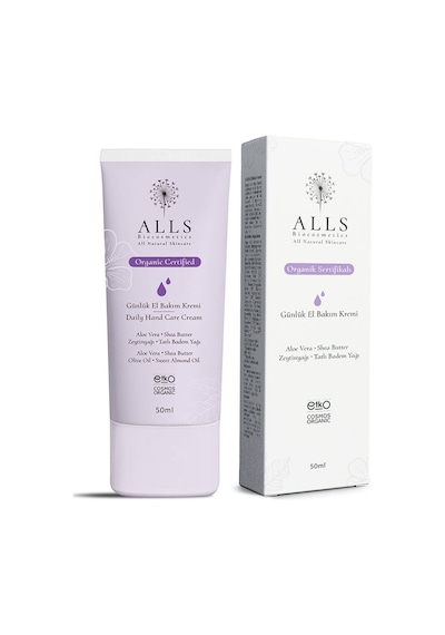 Alls Biocosmetics Organik Günlük El Bakım Kremi 50 ML