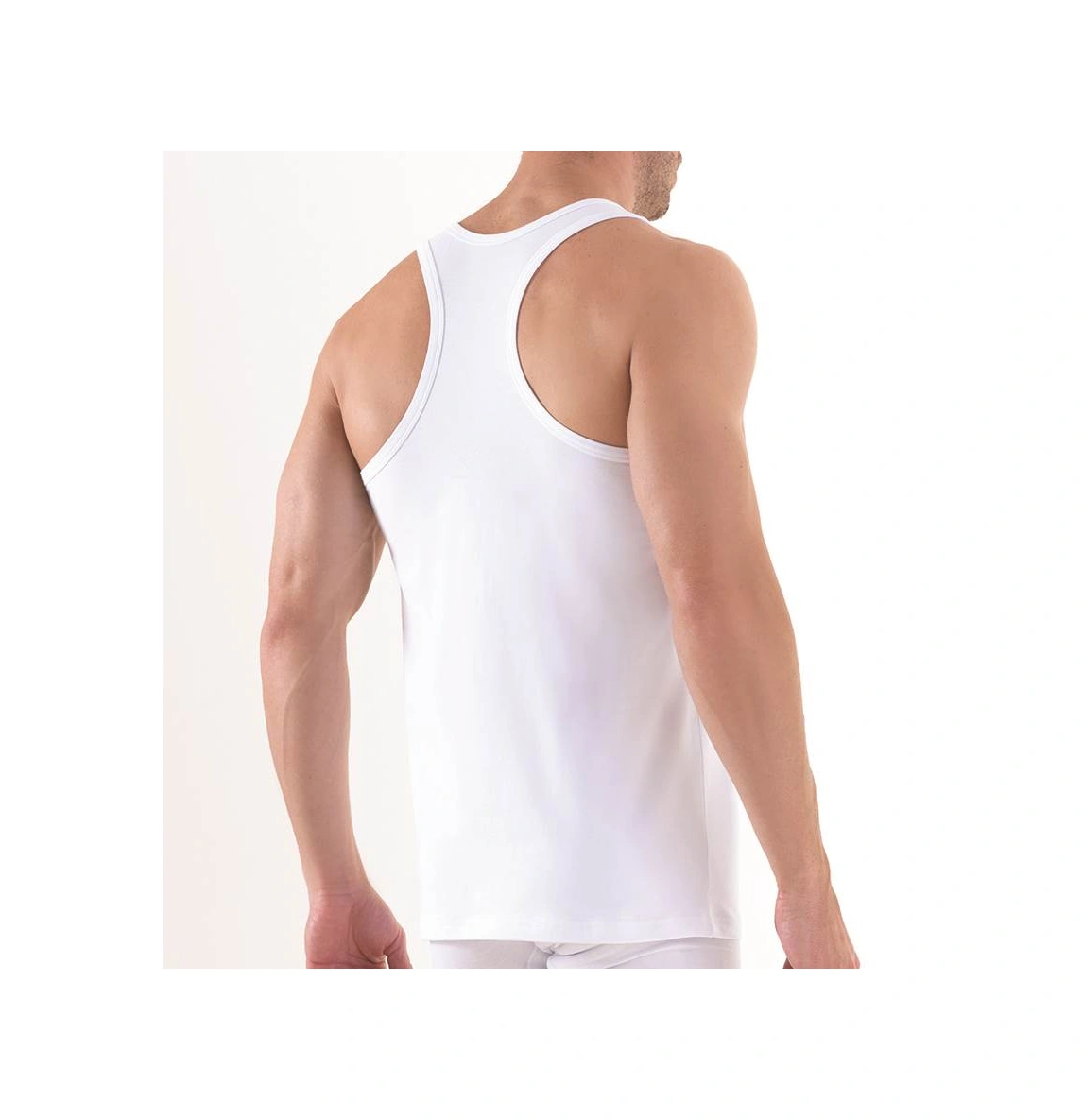 Blackspade Erkek Spor Atlet 2li Paket Tender Cotton 9676 - Beyaz