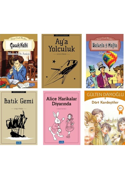 Dört Kardeştiler Ortaokul Okuma Seti
