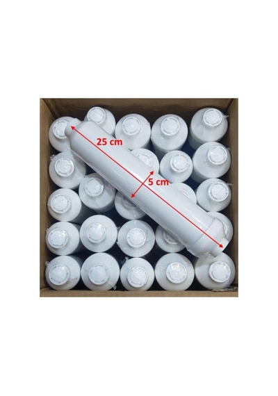 5 Mikron Sediment Filtre İnline Kullan At 2 İnch 25cm 25 Adet