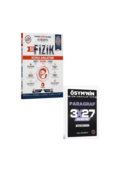 Egzersiz 2027 9. Sınıf Fizik Kardiyo Konu Anlatımı+ Evp Akademi Paragraf