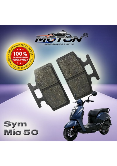 Sym Mio 50 Tam Uyumlu, Yüksek Kaliteli Ön Disk Fren Balatası