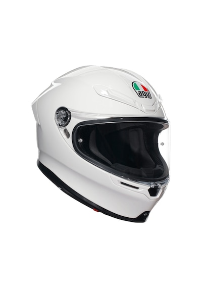 Agv K6 S Mono White Kapalı Kask Beyaz