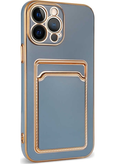 Apple Uyumlu iPhone 12 Pro Max Zore Bark Kartlıklı Kapak