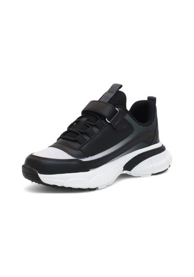 Kidessa 2135-1897 Pepino Anatomik Tabanlı Ultra Hafif Unisex Çocuk Sneakers Ayakkabı Siyah - Gri