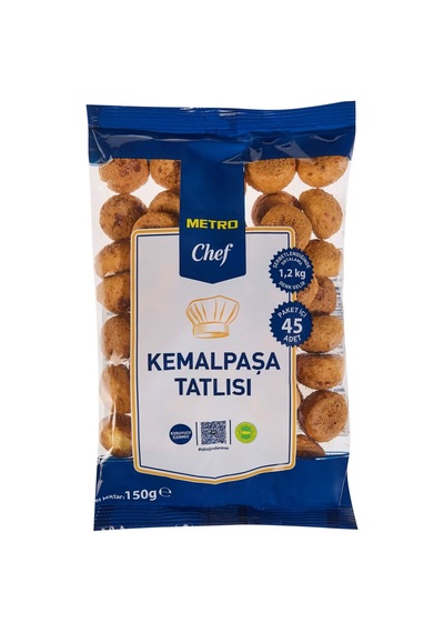 Metro Chef Kemalpaşa Tatlısı 150 G - Geleneksel Lezzet 8'li Avantaj Paketi - 8 Adet Tarı