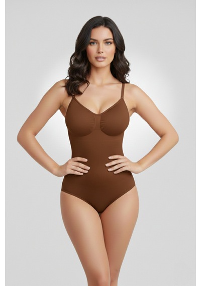 Mistirik Mimola Model 3 Bölge Etkili Örmekumaş Yapılı String Body Kahve Renk042