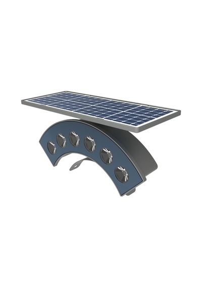 10watt Güneş Enerjili Duvar - Ağaç Apliği Solar Güneş Enerjili Led Bahçe Lambası - Aydınlatması, Günışığı Diğer